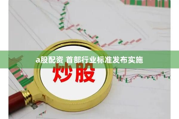a股配资 首部行业标准发布实施